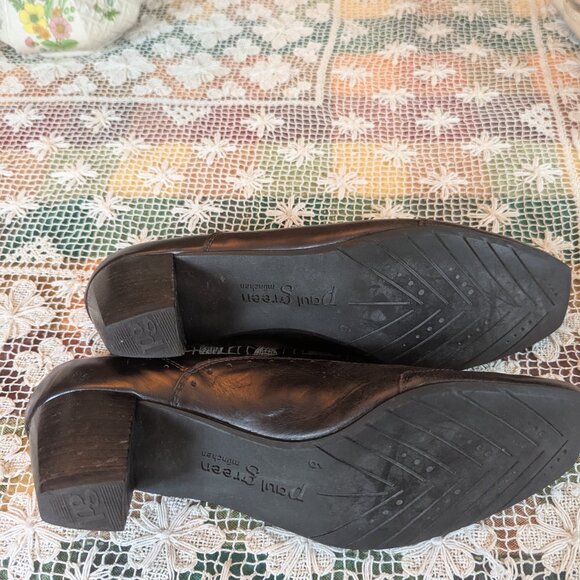 Paul Green ankle boot pumps, dark brown, 8.5 - Picture 4 of 5